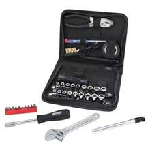 Performance Tool W1197 Juego de herramientas compacto con funda con cierre 38 piezas - Juego de mecánico de 38 piezas - Ver 4