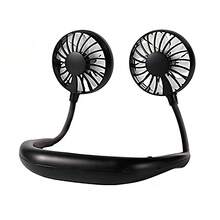 Portable Neck Hanging Fan, Desk Fan, Handheld Fan, Neck Hanging Air Conditioner, Good Cooling Effect, 60 Degree Rotation, Suitable For Travel, Sports, Walking And Outdoor Work, Rechargeable Battery Capacity 1200mAh/1800mAh, Spring Summer Picks, Brides Maid Gifts, Room, Bedroom Decor, Bedroom Decor, Beach, Travel, For Men, For Women, Vacation - Multicolor - View 11