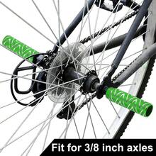 1對防滑鋁合金自行車踏腳桿，鋁合金防滑腳踏桿，山地車 BMX 踏腳桿，自行車後座踏腳桿，適用於 0.35 英吋軸心（本產品不建議直接站立承重超過 110 磅，購買前請先測量您的軸心尺寸） - 彩色 - 查看 5