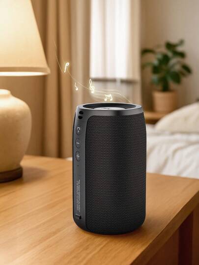ZEALOT 便携式无线蓝牙扬声器 - IPX5 防水，10W 迷你无线扬声器，带 BT 5.2、12 小时超长播放时间、1800mAh 电池、Hi-Fi 立体声、MIC/TF 卡/USB/AUX 支持 - 非常适合家庭和户外使用，兼容 IOS/Android。