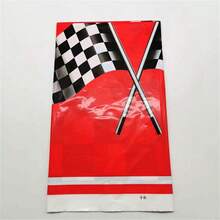 41 件赛车派对盘子和餐巾桌布套装，赛车赛道派对用品装饰赛车主题餐具，适合男士生日家居装饰，可供 20 人使用 - Racing car - 查看 4