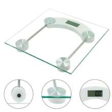 Balança Corporal Digital até 180kg (PROMOÇÃO) Com Vidro Temperado + Bateria - Cor Aleatória - Visão 5