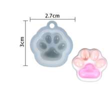1 Set Of 6 Sitting Bear Shape Resin Molds, 3D Pendant Jewelry Craft Molds, Suitable For Bag Charms, Keychains, DIY Decorations, Daily Wear