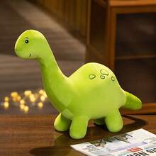 1pc Simulated Forest Animal Jurassic Triceratops Tyrannosaurus Rex Plush Toy Interesting Children's Room Decoration Ornaments, Non-Sensitive Soft Dinosaur Soothing Sleeping Pillow For Children, Girlfriend's Birthday Gift/Halloween Party Ornaments - Multicolor - View 7