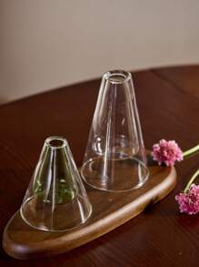 Cirelle 1 Glass Vase, Indoor Aromatherapy Diffuser, (No Diffuser Stick, Single Bottle) Diffuser, Aromatherapy Bottle Double-Layer Home Decoration, Room Decoration, Modern Wedding Decoration Hydroponic Flower Pot, Glass Container Crafts Decoration, Valentine's Day Gift, Living Room Supplies, Bedroom Supplies, High-End Hotel Supplies, B&B Decor, Birthday Gift, Housewarming Gift, Gifts For Women/Girls/Girlfriend, Special Gift