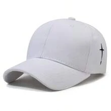 1 Stück kreuz-besticktes lässiges, dekoratives Baseballkappe