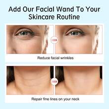 Led Light Facial Massager, Skin Care Tool For Face, Neck Care - Pink - View 6