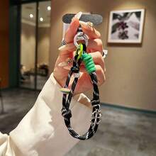 Nuevo cordón de muñeca anti pérdida y caída para teléfonos móviles, correa portátil y linda para sostener en la mano, correa colgante para uso en exteriores