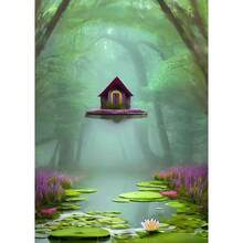 1 件/3 件墙面艺术海报可选框架/带框万圣节幻想艺术可爱鬼魂艺术海报印刷品适用于画廊客厅家居装饰黑暗万圣节帆布画墙面艺术画礼物 - 彩色 - 查看 14