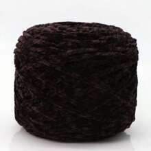 1 Stück 200g Chenillegarn 6mm dick, handgemachtes DIY Gehäkeltes Samt-Effektgarn für Stricken, Schals, Mützen, weiche Decken