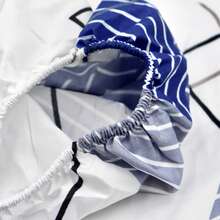 Sheet Sets With Pillowcases - Blue and White - View 2