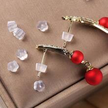 1 盒 2 种款式耳钉 DIY 耳环：耳环和头带耳环配件，5 毫米，女士时尚耳环