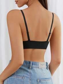 3pcs/Set Women Spaghetti Strap Underwire Bra With Front Closure, Cross Back Design And Seamless For Cleavage And Support, Large Bust