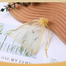 Gift Packaging Bags With Drawstring Closure, High Quality Transparent Party Gift Packaging Bags, Organza Candy Bags, Jewelry Pouches, Wedding Decor Bags, Makeup Bags, Candles, Soap Packaging Bags, Protective Bags To Prevent Bird And Animal Damage, Suitable For Christmas, Weddings, Parties, And Various Holiday Packaging Supplies