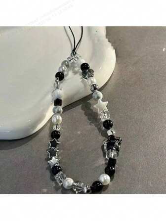 甜美蝴蝶结相机带、手机挂绳串珠腕带、时尚配饰