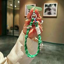 Nuevo cordón de muñeca anti pérdida y caída para teléfonos móviles, correa portátil y linda para sostener en la mano, correa colgante para uso en exteriores