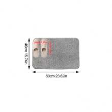 1/2 piezas Alfombras de baño de lujo ultra suaves - Antideslizantes, súper absorbentes y de secado rápido - Cómodos tapetes de piso para ducha, bañera y lavabo