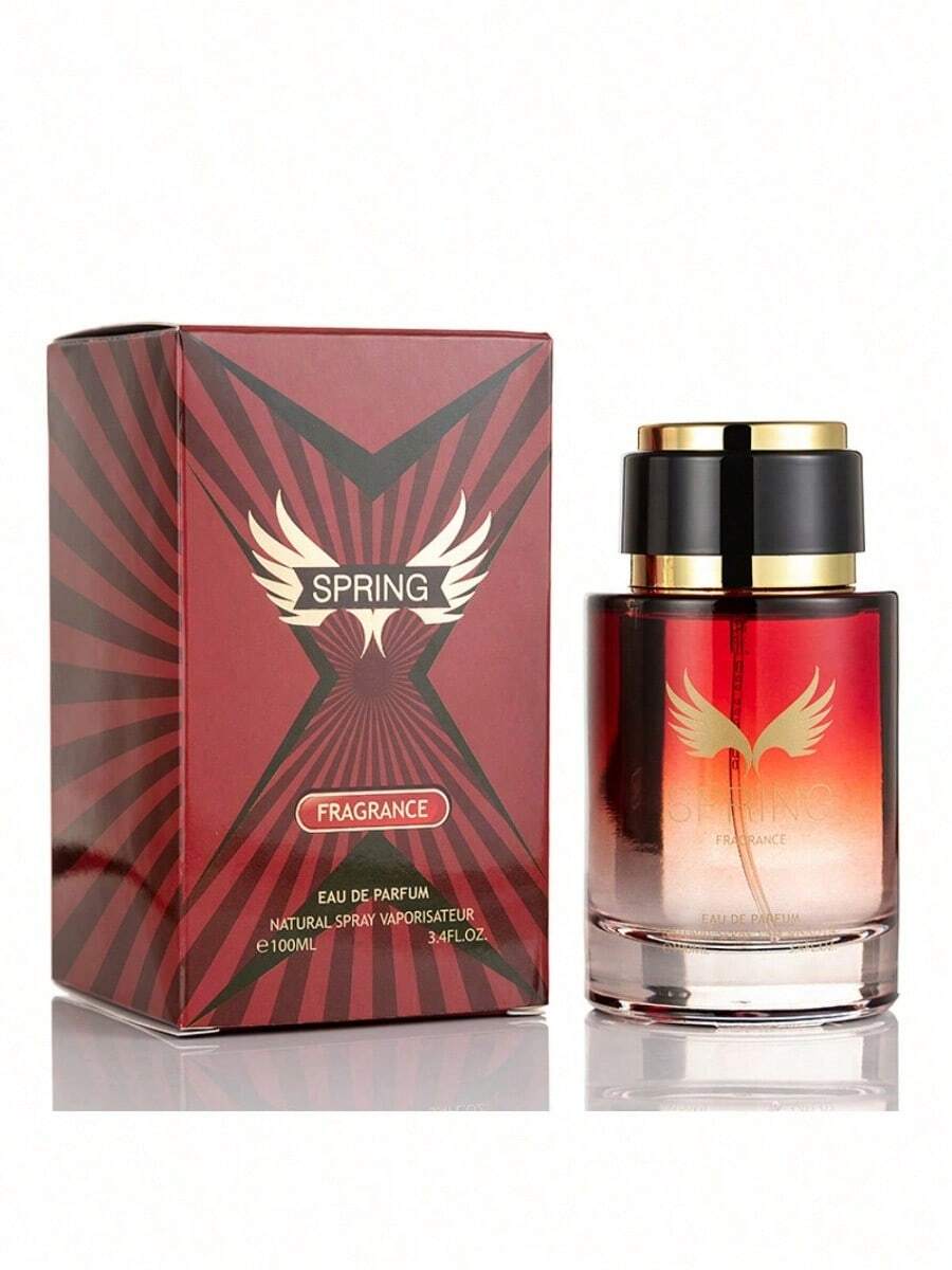 100 ml Perfume Árabe Encantador: Combina dulce vainilla y fragancia floral rica, especias orientales cálidas, y ofrece una experiencia olfativa única más allá del tiempo y el espacio. Fragancia duradera, adecuada para cualquier ocasión - Vitalidad [Rojo] - Ver 1