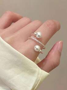 1pc Minimalist Adjustable Multi-Layer Ring For Women, Best Daily Accessory