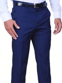 Kit 2 Premium Oxford Men's Dress Pants + Elegant Belt