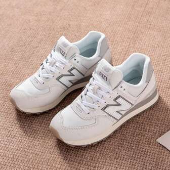 NB Men's Shoes Women's Shoes 2025 New 574 Series Retro Running Shoes Sports Casual Shoes Couple Shoes U574WPG