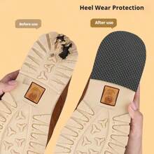 100cm Autocollants antidérapants pour chaussures sans adhésif, protecteurs de semelle antidérapants pour talons hauts, coussin de soin durable pour chaussures