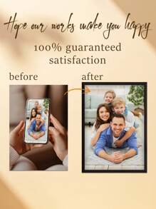 1 Pc, Optional Frame, Large Size Custom Canvas Posters - Make A Custom Square. It Must Be A Square, It Can Be Selfie, Anime, Cartoon, Music, Star, Landscape, Architecture, Letters And So On, Room Decoration Stuff, Wall Art Poster No Frame, Living Room Sofa Background Decor, Foyer Corridor Decor, Home Decor, Bedroom Decor, Bathroom Decor, Decor Room, Office Decor, School Decor, Art Gift, PVC Rigid Pipe Packaging