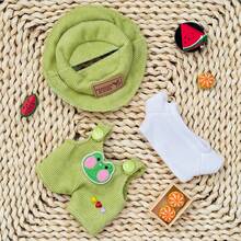 Macaron LBubu Pendant Clothes Vinyl Doll Blind Box Mart Doll Clothes Accessories Cloth Clothes Bell Horse Dog Clothes Sweet Clothes Clothing Doll Dress Clothes - Multicolor - View 9