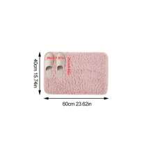 1/2 piezas Alfombras de baño de lujo ultra suaves - Antideslizantes, súper absorbentes y de secado rápido - Cómodos tapetes de piso para ducha, bañera y lavabo