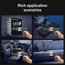 迷你涡轮喷射风扇，140,000转/分钟涡轮风扇，无线电动手持式空气除尘器，52米/秒无刷电机手持式吹风机，高性能汽车旋风涡轮机，气垫充气机，宠物烘干机，烧烤吹风机