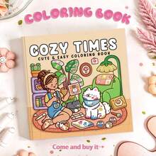 [الأكثر مبيعًا] كتاب تلوين للبالغين للاسترخاء وتخفيف الضغط | يتضمن 47 صفحة من أنماط ومشاهد مريحة ذات موضوع الحيوانات الأليفة | ديكور منزلي DIY | هدية إبداعية للأوقات المريحة | مناسب للتخرج، العودة إلى المدرسة، تصميمات جميلة، خطوط واضحة، قابل للتطبيق على القرطاسية، لوازم المدرسة، هدية رائعة للبنات، عيد الحب، رأس السنة الجديدة - أوقات مريحة - مشاهدة 8