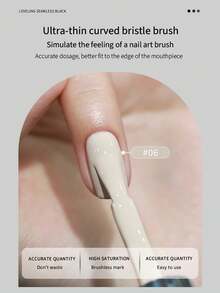 annies 16毫升高饱和度一秒流平指甲油胶水 2025新款黑白肤色粉酸奶白美甲沙龙专用