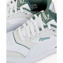 Puma Doublecourt Unisex Sneakers White/Archive Green 393284 - Beige - Visa 4