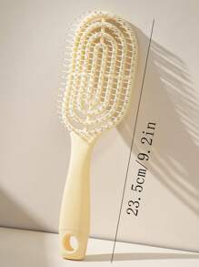 4pcs Fluffy Air Cushion Hair Comb Set, Long Hair Straightening Brush, Student Dormitory/Home Use, Women Curling Massage Comb