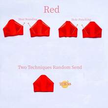 100Pcs Handcrafted Silk Rose Petals Half-Finished Pieces-Perfect For DIY Eternal Rose Forever Flowers Bouquets Everlasting Floral -Save On Craftsmanship Cost,Easy Assembly,Reduce Repetitive Work,Streamline Your Floral Creations With Ease And Efficiency,Two Techniques Punching Hole& Heat Branding Random Shipped - Multicolor - View 12