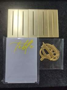 Numere de masă transparente pentru nuntă, numere de masă 3D, decor de nuntă, carduri de plasare a locurilor (necesită asamblare manuală pentru DIY)