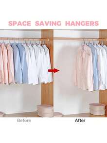 100pcs Mini Plastic Clothes Hangers, Suitable For Wardrobe Connecting Hooks, Stackable Plastic Closet Organizer Racks, Thickened Plastic Connecting Clips Hooks, Applicable To Various Types Of Hangers, For Wardrobe Organization, Connecting Hangers, Stackable, Delicate Workmanship, Brand New PP Material - Multicolor - View 6