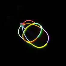 DIY Glow Stick Hats, Colorful Assembled Glow-In-The-Dark Hats, Cool Glowing Party Decorations, Suitable For Music Festivals, Birthday Parties, Outdoor Activities, Warnings, And, Teenagers And Adults Are All Appropriate - Multicolor - View 4