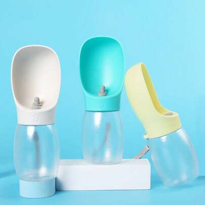 1 件宠物猫狗旅行杯，户外随身饮水瓶，便携式宠物喂水器