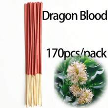 24/73/170 piezas Varitas de incienso aromáticas, multiolor para uso doméstico, aromaterapia, yoga, interior y oficina, ambientador y eliminador de olores