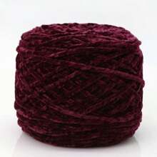 1 Stück 200g Chenillegarn 6mm dick, handgemachtes DIY Gehäkeltes Samt-Effektgarn für Stricken, Schals, Mützen, weiche Decken