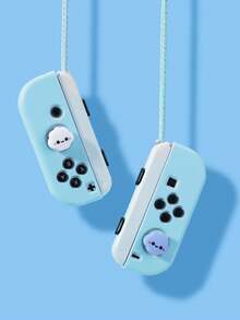 2 Pcs Switch2 Thumb Grip Caps Compatible With Nintendo Switch/Switch OLED/Switch Lite,Controller Silicone Joystick Caps Cover For Switch Controller,Game Controller Accessories - Multicolor - View 8