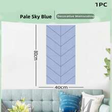 1pc Self-Adhesive Wear-Resistant Felt Wall Panel, Scandinavian Minimalist Home Wall Protector, Removable & Reusable Wall Decor For Room, Entrance, Bedroom, Workspace, Soundproofing