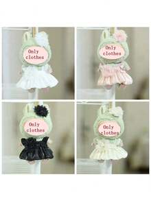 仅 1 件衣服（无娃娃），适合 17 厘米第一代/第二代/第三代娃娃衣服、替换服装、悬挂配件、连衣裙、帽子、套装 - 彩色 - 查看 12