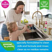 Dapple Baby Bottle Soap, Hypoallergenic Dish Soap For Baby Bottles, Powered By Plants, Travel Size, Fragrance Free, 3 Fl Oz (Pack Of 2) - 30 Fl Oz (Gói 2) - Xem 2