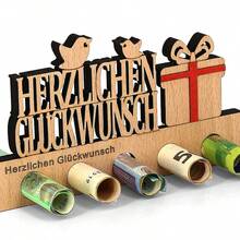 Original Birthday Money Gifts, Wooden-Game Consoles, Graduation, Shopping, Gifts, Valentine's Day, Fishing And Other Theme Wallet Gifts-Game Controller Gifts-Wooden Gifts-Gifts For Men And Women - Wood Color - View 14