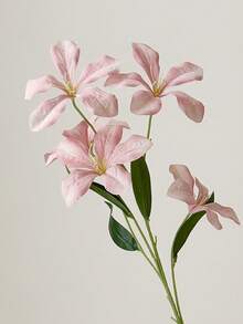 1件/3件家居装饰人造花、人造植物、火焰兰花、人造花、婚礼和酒店装饰、家居背景插花、插花、庭院和花园装饰、人造花、塑料花、客厅和餐桌装饰、花瓶插花 - 彩色 - 查看 6