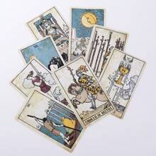 Baraja de Tarot vintage de estilo español misterioso - Libera el poder de la adivinación, 78 cartas para principiantes