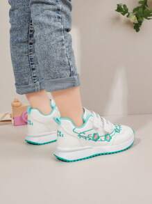 Zapatos deportivos impermeables con suela blanda y antideslizante para niñas, zapatillas de running ligeras, nuevo diseño de primavera y otoño 2025