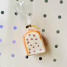 1pc Squishy Toast Fridge Magnet, Realistic Bread Style Home Decor, Office Supplies Storage Cabinet Creative Gift, Stress Relief Mini Magnets - Multicolor - View 14